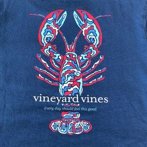 Vineyard Vines 4T camo lobster tee 🦞
